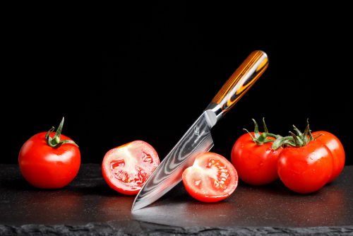 Wolfblood-Küchenmesser-Santoku-Damastmesser-Kochmesser-Officemesser-Damast-Küchenmesser-Damastmesser-Set